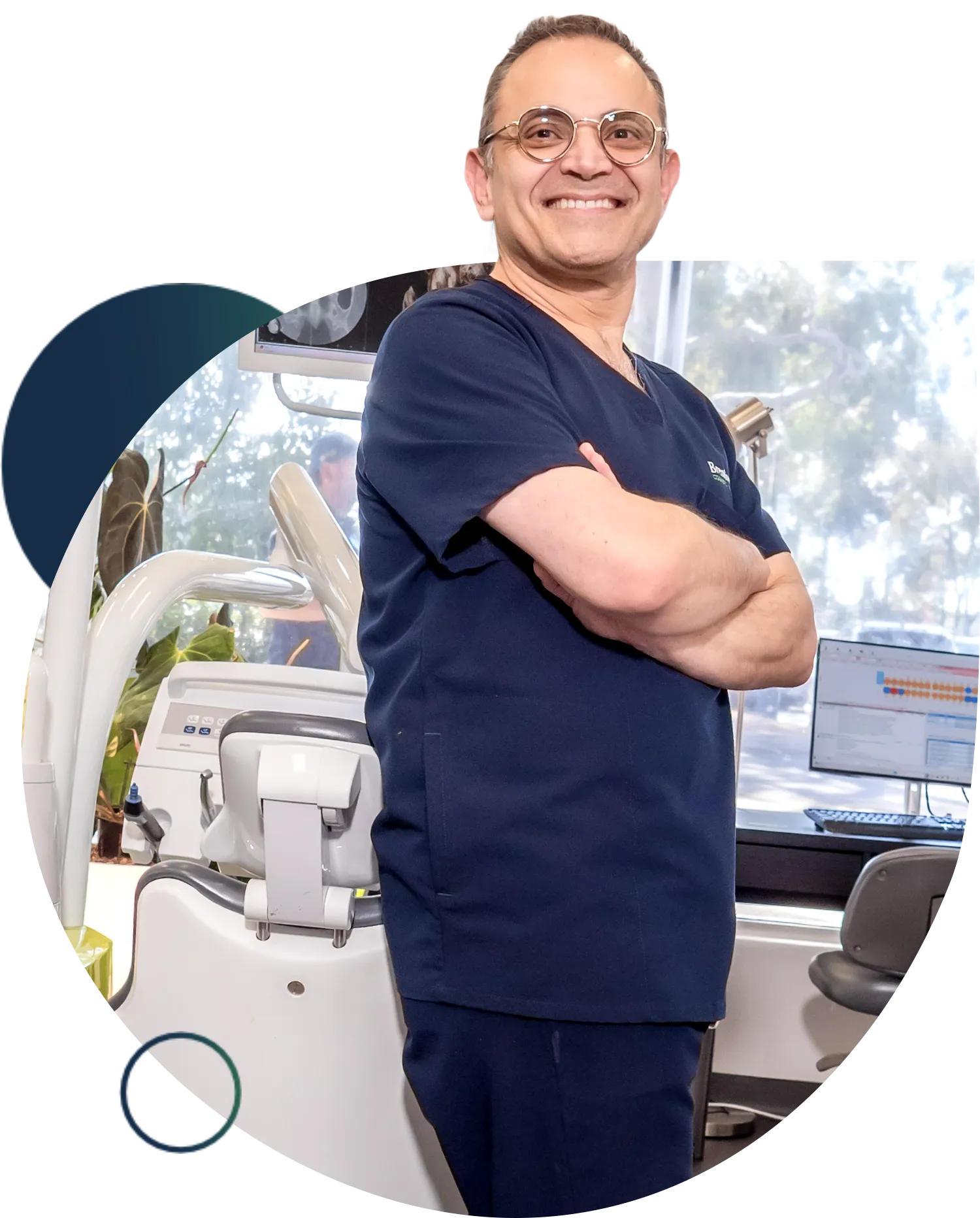 Family dentist treating patient in Forest Hill