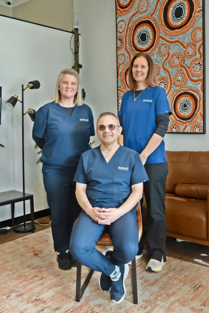 Welcoming reception area at Brentford Dental Forest Hill