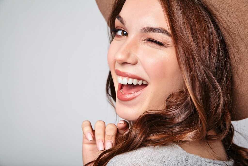 Professional teeth whitening treatment for a brighter smile